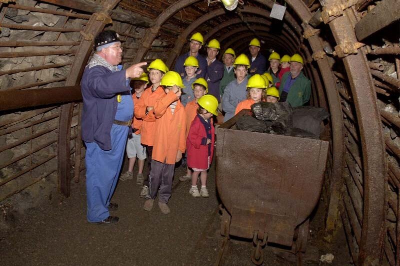La visite guidée de la mine et du triagelavoir BlegnyMine
